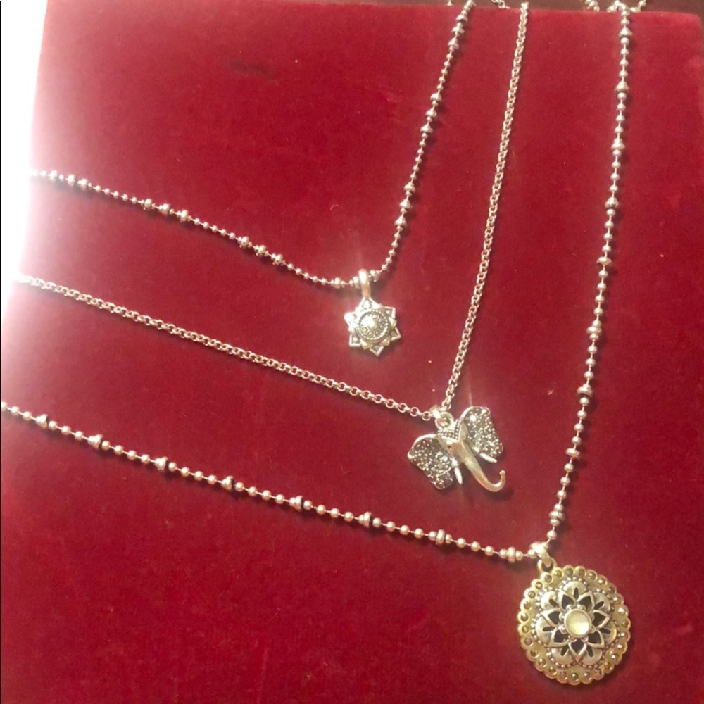 Lucky Brand
Elephant Charm Layered Necklace